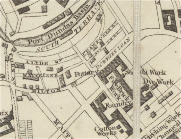 Port Dundas Fire Brick and Grinding Works, Port Dundas, Glasgow ...