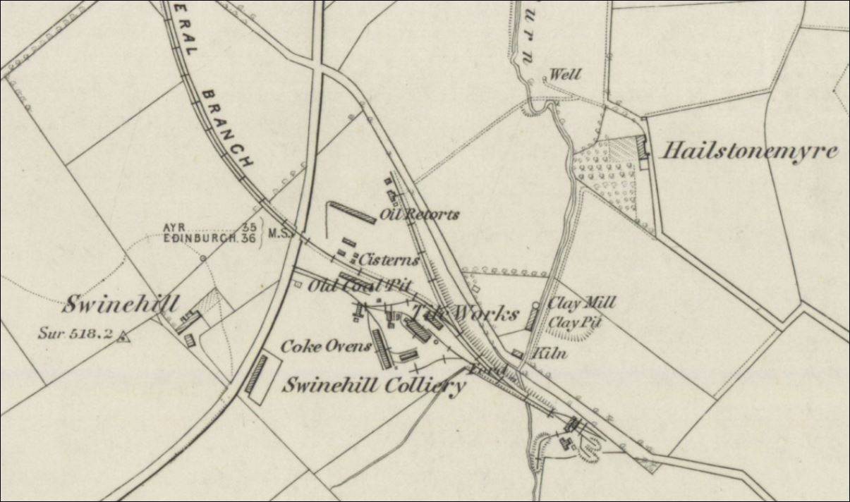 Dalserf Coke, Coal and Brickworks, Swinehill, South Lanarkshire ...